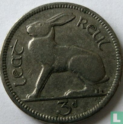 Ierland 3 pence 1949 - Afbeelding 2
