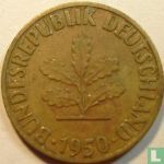 Duitsland 5 pfennig 1950 (F) - Afbeelding 1