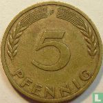 Duitsland 5 pfennig 1950 (F) - Afbeelding 2