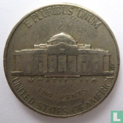 Vereinigte Staaten 5 Cent 1962 (D) - Bild 2