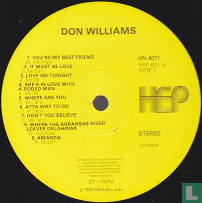 A Touch of Don Williams - Image 3