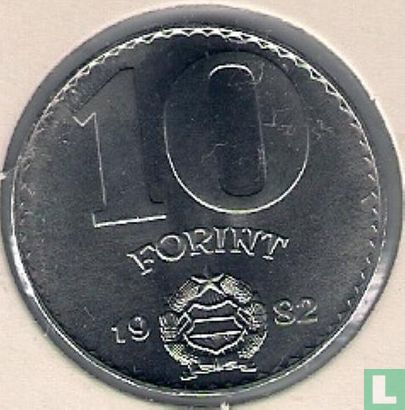 Ungarn 10 Forint 1982 - Bild 1
