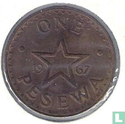Ghana 1 pesewa 1967 - Image 1