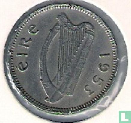 Ierland 3 pence 1953 - Afbeelding 1
