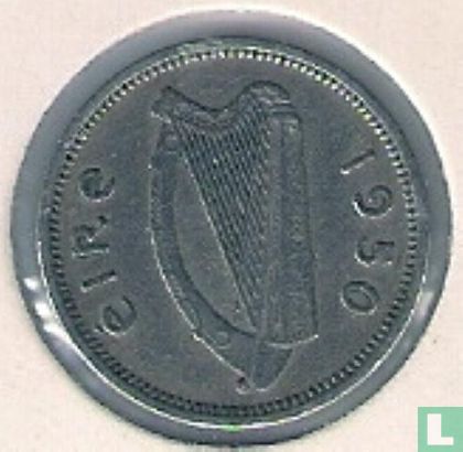 Ierland 3 pence 1950 - Afbeelding 1