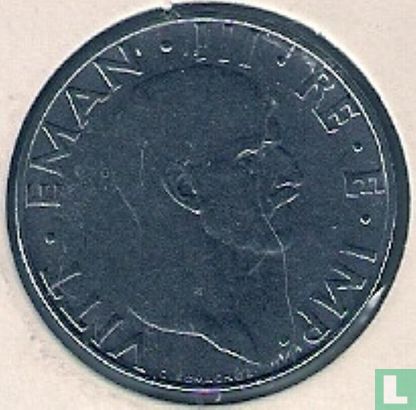 Italie 50 centesimi 1939 (magnetique - XVII) - Image 2