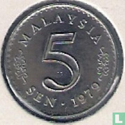 Maleisië 5 sen 1979 - Afbeelding 1