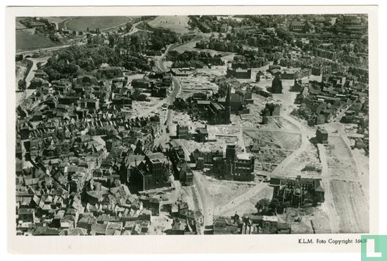 Nijmegen 1946, overzicht binnenstad - Image 1