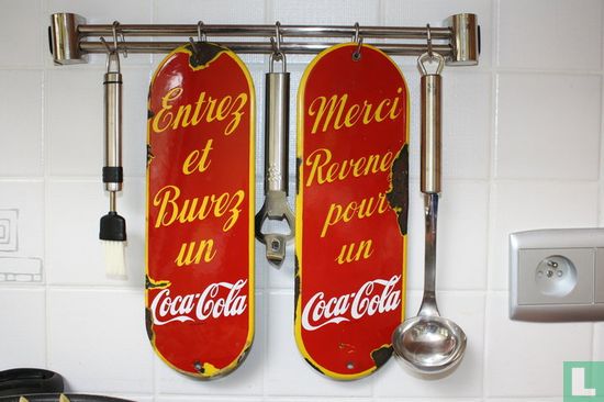 Plaques de propreté Coca-Cola