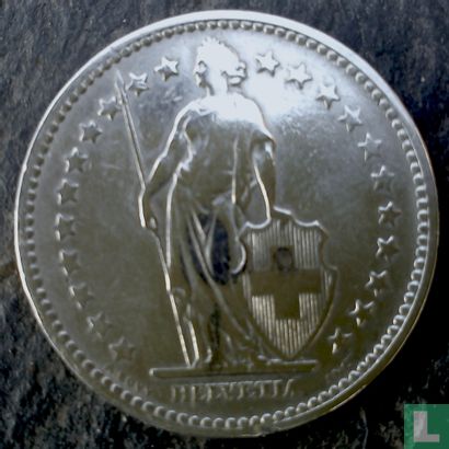 Zwitserland 2 francs 1894 - Afbeelding 2