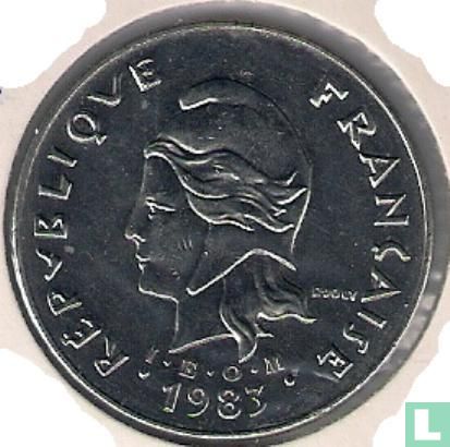 New Caledonia 50 francs 1983 - Image 1