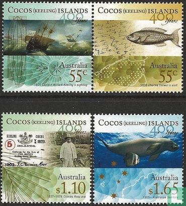 400 years discovery Cocos Islands   