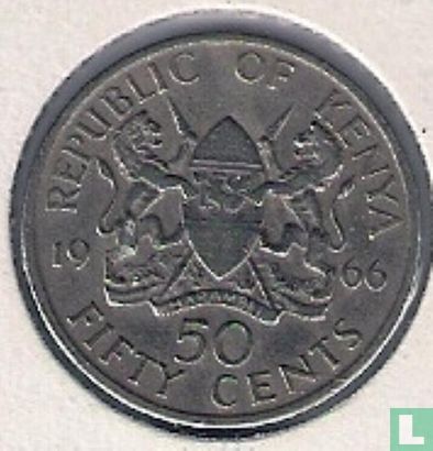Kenya 50 cents 1966 - Image 1
