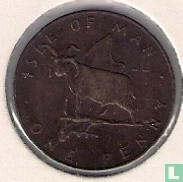 Île de Man 1 penny 1977 - Image 2