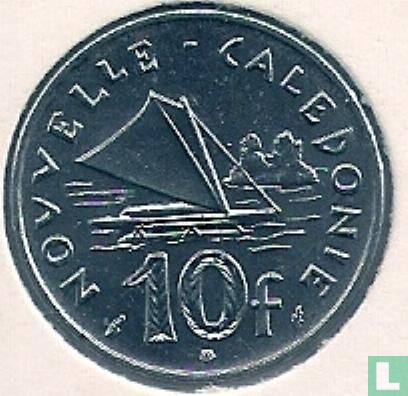 New Caledonia 10 francs 1977 - Image 2