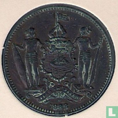 Brits Noord-Borneo 1 cent 1888 - Afbeelding 1