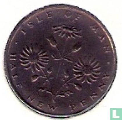 Insel Man ½ New Penny 1975 (Bronze) - Bild 2