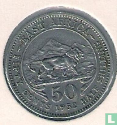 Afrique de l'Est 50 cents 1952 - Image 1