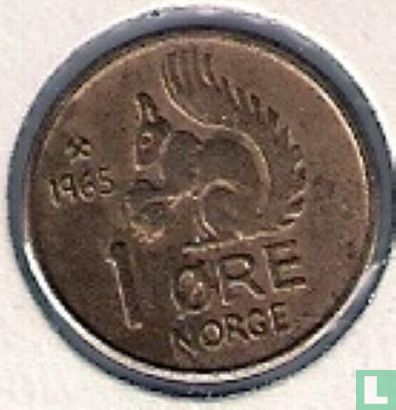 Norwegen 1 Øre 1965 - Bild 1