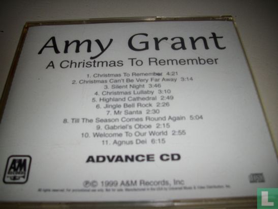 a christmas to remember 11track promo  - Image 1
