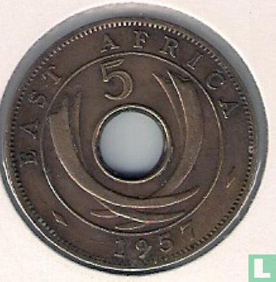 Oost-Afrika 5 cents 1957 (H) - Afbeelding 1