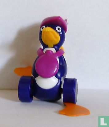 Pinguin met waterfles - Afbeelding 1