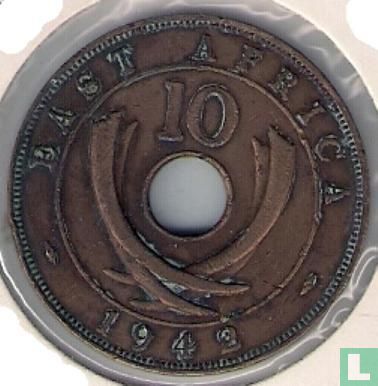 East Africa 10 cents 1942 (without mintmark) - Image 1