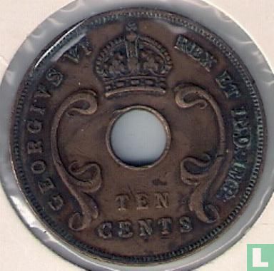 East Africa 10 cents 1942 (without mintmark) - Image 2