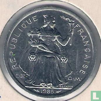 French Polynesia 2 francs 1985 - Image 1