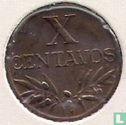 Portugal 10 centavos 1958 - Image 2