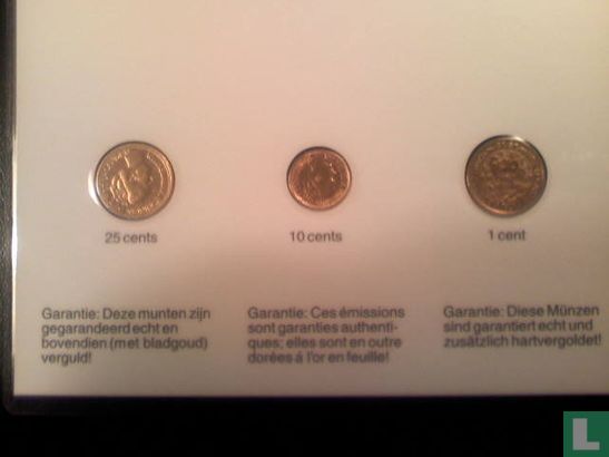 Nederland 1 cent 1915 en 10 cent 1937 en 25 cent 1939 - Bild 2