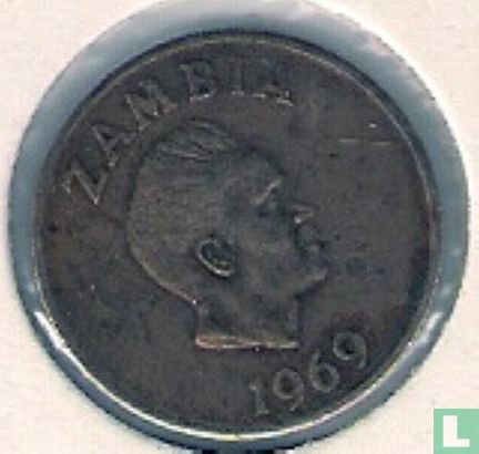 Zambia 1 ngwee 1969 - Image 1