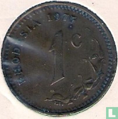 Rhodesien 1 Cent 1975 - Bild 1