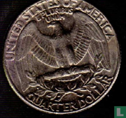 United States ¼ dollar 1986 (D) - Image 2