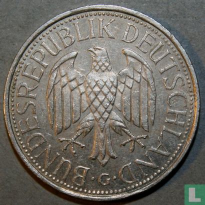 Allemagne 1 mark 1992 (G) - Image 2