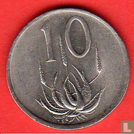 Zuid-Afrika 10 cents 1984 - Afbeelding 2