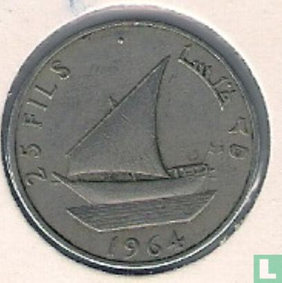 Zuid-Arabië 25 fils 1964  - Afbeelding 1