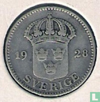 Schweden 25 öre 1928 - Bild 1