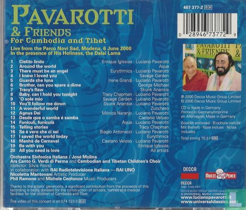 Pavarotti & Friends For Cambodia and Tibet - Afbeelding 2