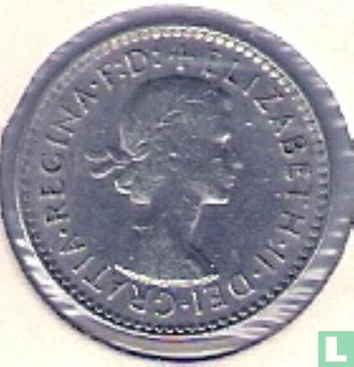 Australien 3 Pence 1956 - Bild 2