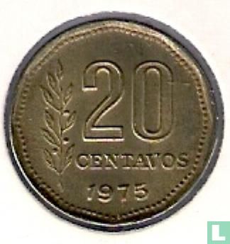 Argentinië 20 centavos 1975 - Afbeelding 1