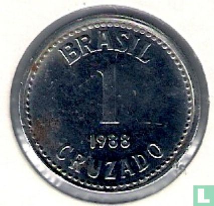 Brazil 1 cruzado 1988 - Image 1