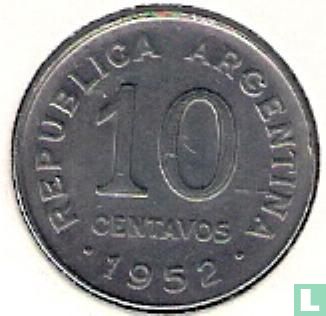 Argentine 10 centavos 1952 - Image 1