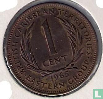 Territoires britanniques des Caraïbes 1 cent 1965 - Image 1