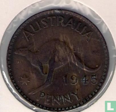 Australia 1 penny 1945 - Image 1