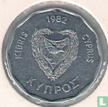 Cyprus 5 mils 1982 - Image 1