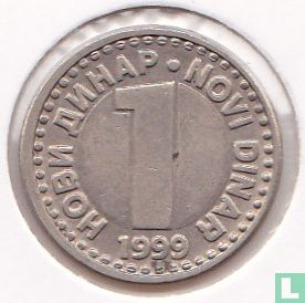 Yougoslavie 1 novi dinar 1999 - Image 1
