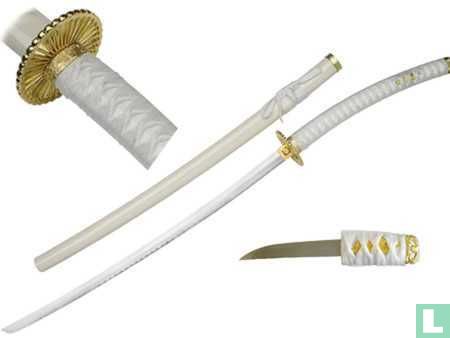 Katana couteau blanc et epée - Afbeelding 1