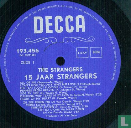 15 Jaar Strangers - Afbeelding 3