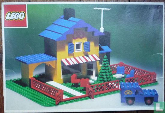 Lego 361 Café met theetuin en bakkerswagen